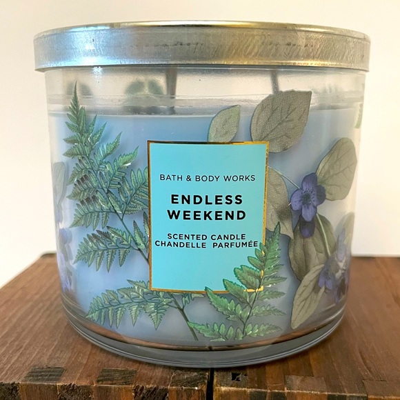 Bath & Body Works Other - Bath and Body Works Endless Weekend 3-wick Candle